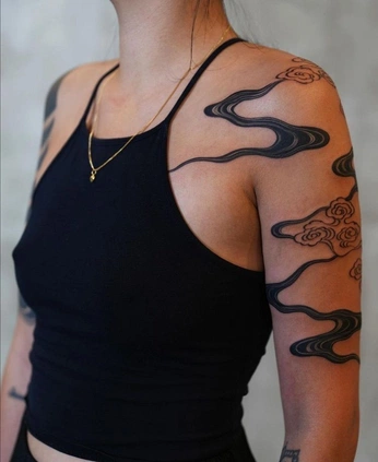 A cover of "Body Art/ Tattoos" cluster. The owner is teressamangrove. The cluster consists of 22 elements.