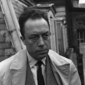 A cover of "albert camus (portraits)" cluster. The owner is levre. The cluster consists of 9 elements.