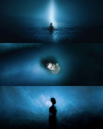 A cover of "Water 🌊" cluster. The owner is heymissmurdear. The cluster consists of 37 elements.