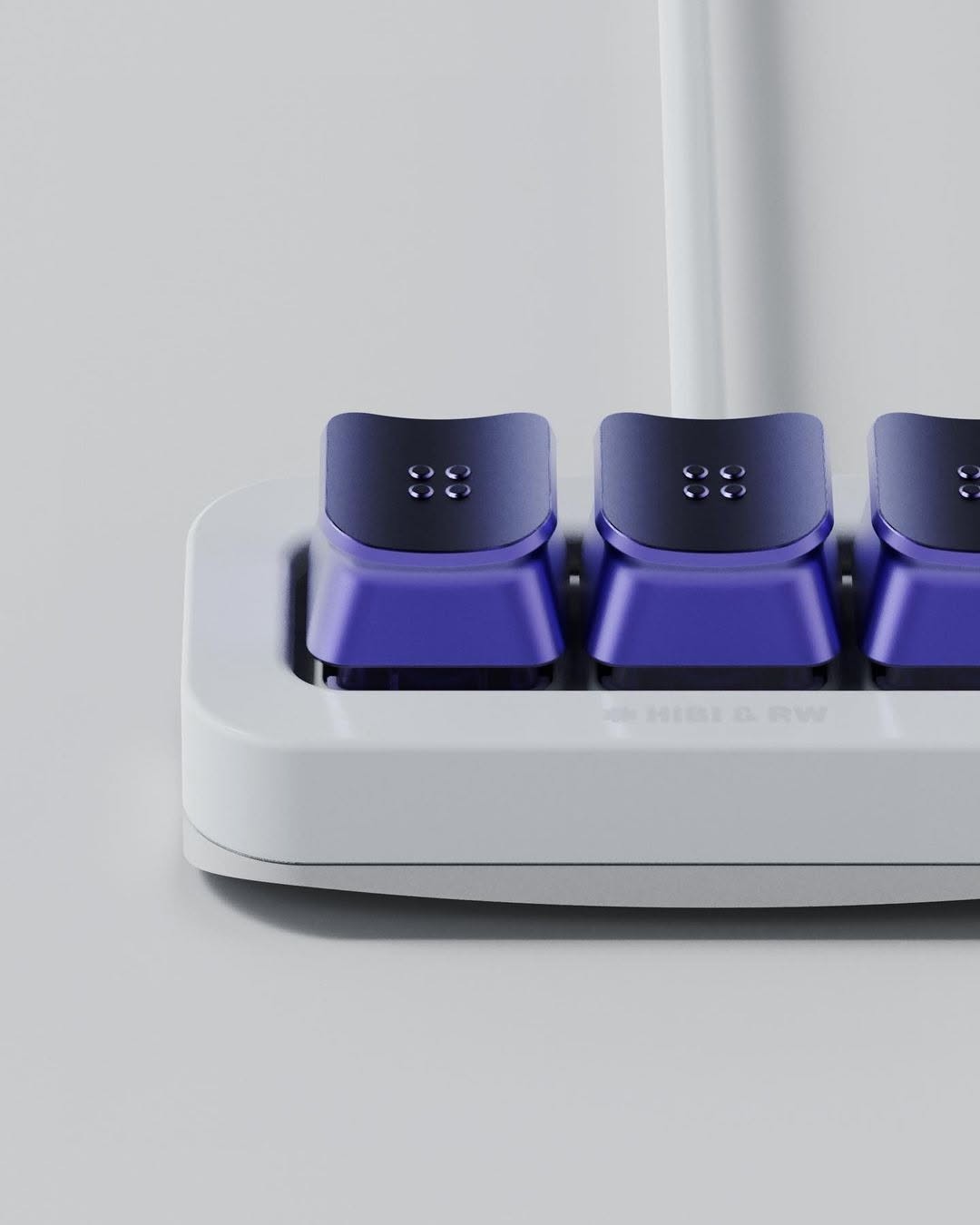 Keyboard designed by Renderweekly in collaboration with HIBI.
