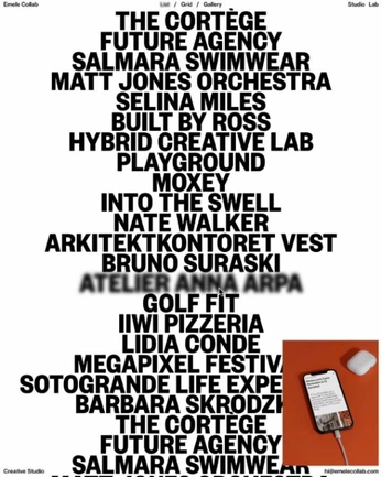 A cover of "Web" cluster. The owner is lucasvocos. The cluster consists of 6 elements.