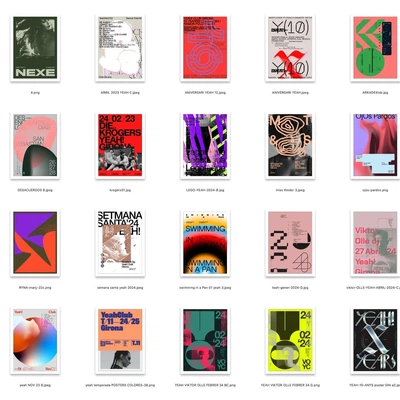 A collection of 30 new posters available for download. / Cosmos