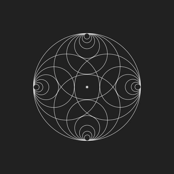 A cover of "Sacred Geometry" cluster. The owner is skullbabylon. The cluster consists of 4 elements.