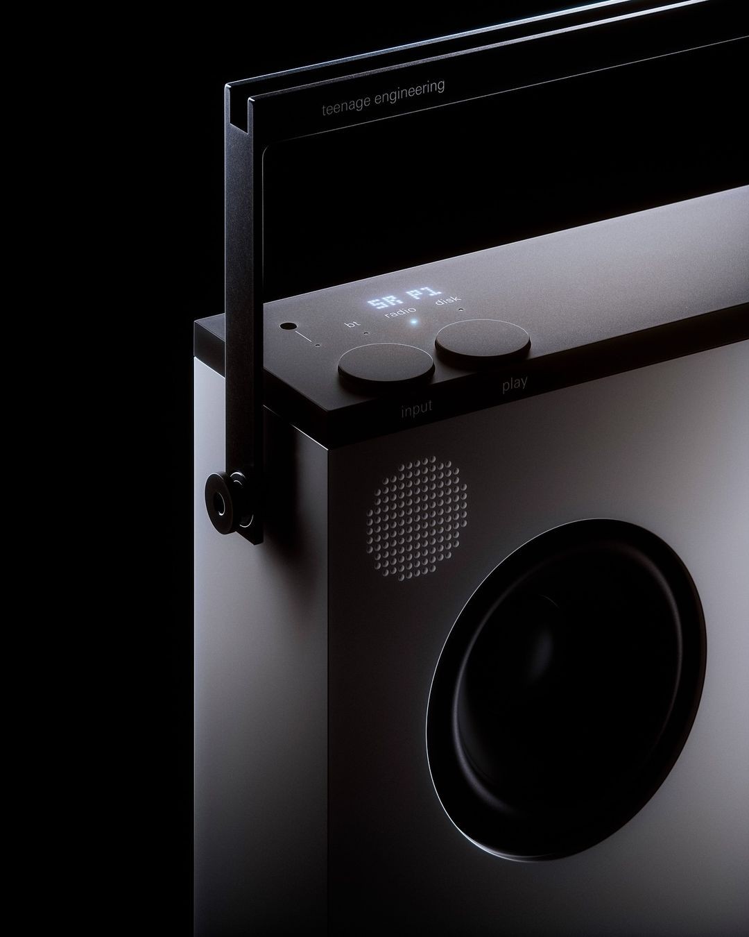 The OB–4 magic radio by Teenage Engineering. Photo by Ilya Kolganov, 2024.