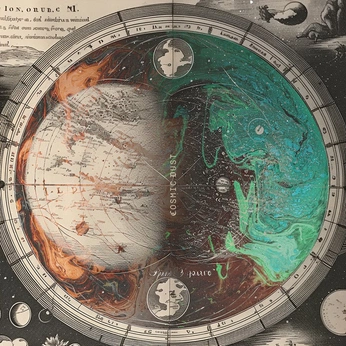 A cover of "Celestial Maps" cluster. The owner is tifosi. The cluster consists of 3 elements.