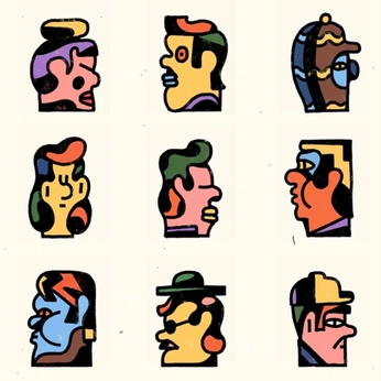 A cover of "illustration" cluster. The owner is sharkcereal. The cluster consists of 28 elements.