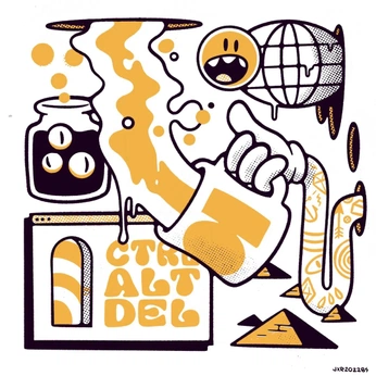 A cover of "Graphic Design Stickers" cluster. The owner is thefoxlady. The cluster consists of 18 elements.