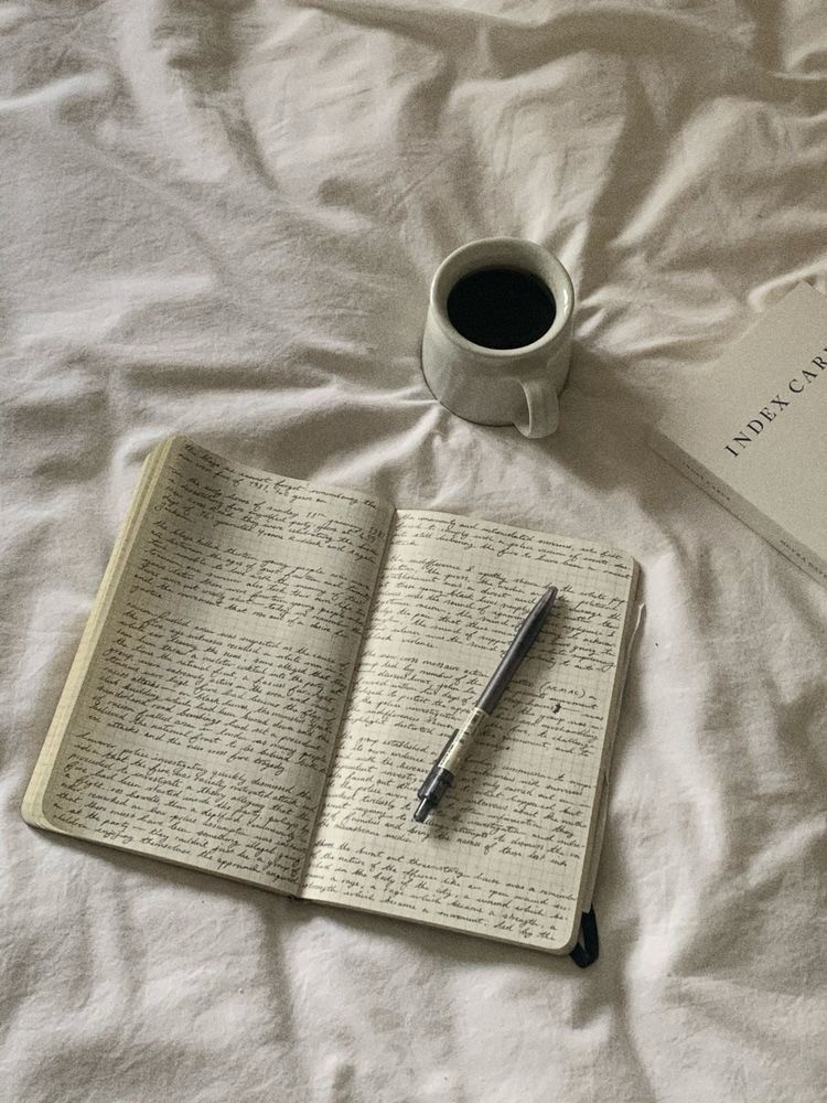 An image added by povitsgrace on Sep 01, 2024. May present: journaling white aesthetic.