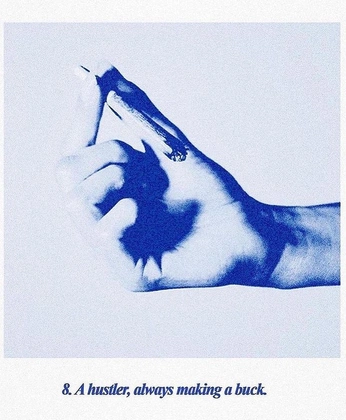 A cover of "logo/flyer design" cluster. The owner is bhiii. The cluster consists of 3 elements.