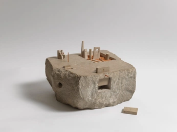 A cover of "Ceramics Work" cluster. The owner is kirill. The cluster description is "This is inspo for my ceramics practice". The cluster consists of 43 elements.