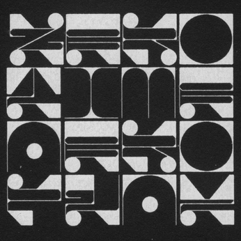 A cover of "Letterform" cluster. The owner is jameson.designer. The cluster consists of 19 elements.