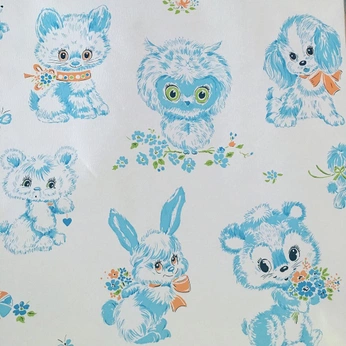 A cover of "Vintage Animals" cluster. The owner is bunniesdotcom. The cluster consists of 13 elements.