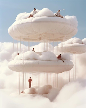 A cover of "ИИ воздух" cluster. The owner is evepvl. The cluster consists of 83 elements.