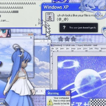 A cover of "Webcore" cluster. The owner is plussu. The cluster description is "《 OS~¤s~()$ Wxbicõré 》🌎💿💾📂💻". The cluster consists of 8 elements.