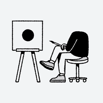 A cover of "Illustration" cluster. The owner is paulwiththepen. The cluster consists of 14 elements.