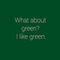 Cover of green cluster