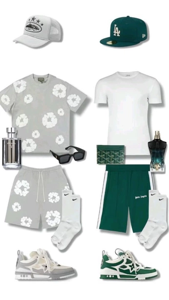 A cover of "Summer fits with bro" cluster. The owner is styledszn. The cluster consists of 11 elements.