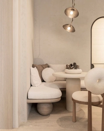 A cover of "Banquettes" cluster. The owner is laurieewald. The cluster consists of 13 elements.