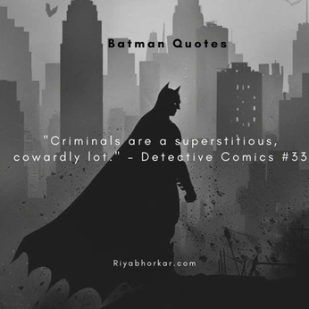 A cover of "Batman Quotes" cluster. The owner is riyabhorkar7. The cluster consists of 69 elements.