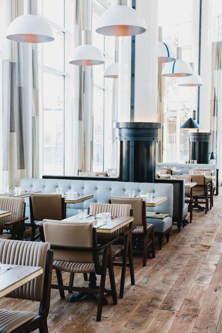 St. Cecilia restaurant in Atlanta, designed by NO Architecture and Meyer Davis Studio. Photo by Andrew Thomas Lee.