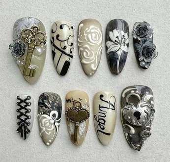 A cover of "nails" cluster. The owner is mothh. The cluster consists of 58 elements.