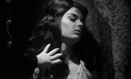 Actress Barbara Steele in the 1960 film Black Sunday.