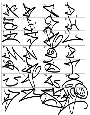 A cover of "Graffiti" cluster. The owner is mxsunshine. The cluster consists of 7 elements.