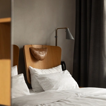 A cover of "72 Hours in Copenhagen" cluster. The owner is compendia.studio. The cluster description is "Proposal Moodboard: With Brøchner Hotels / Bang & Olufsen / Aesop ". The cluster consists of 31 elements.