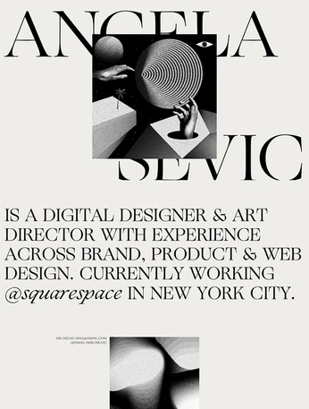 A cover of "typography on web" cluster. The owner is studioraneu. The cluster consists of 3 elements.