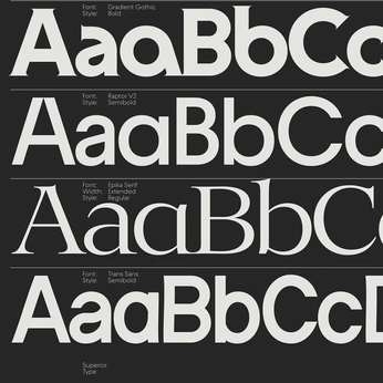 A cover of "tipografias" cluster. The owner is labedesigns. The cluster consists of 38 elements.