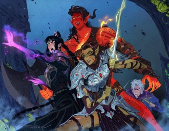 A cover of "d&d" cluster. The owner is crispywizard. The cluster consists of 19 elements.