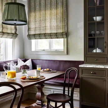 A cover of "Interiors: Banquettes" cluster. The owner is thethirdvignette. The cluster consists of 8 elements.