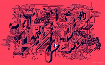 A cover of "Graphic Geo Cool?" cluster. The owner is grimatic. The cluster consists of 4 elements.