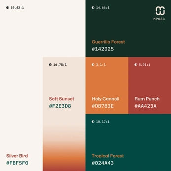 A cover of "Paleta de color" cluster. The owner is mngstdio. The cluster consists of 1 element.
