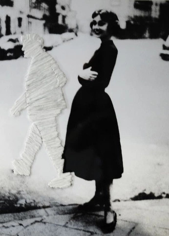 A cover of "PHOTOMONTAGE ✂️" cluster. The owner is drewtan. The cluster consists of 3 elements.