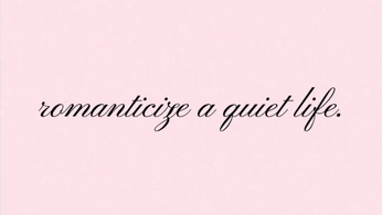 A cover of "Quiet life" cluster. The owner is chloe27. The cluster consists of 11 elements.