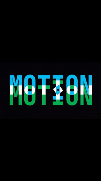 A cover of "Motion Graphic" cluster. The owner is sanop. The cluster consists of 44 elements.