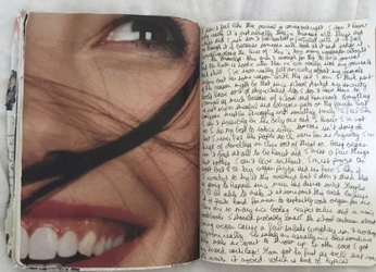 A cover of "art journal" cluster. The owner is ashleyiscool123. The cluster consists of 6 elements.