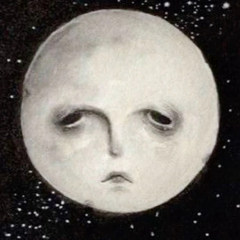 A cover of "moonchild" cluster. The owner is leticianz. The cluster description is "tenho hiperfoco em lua". The cluster consists of 17 elements.