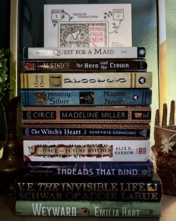 A cover of "book recommendations" cluster. The owner is adalie. The cluster consists of 38 elements.