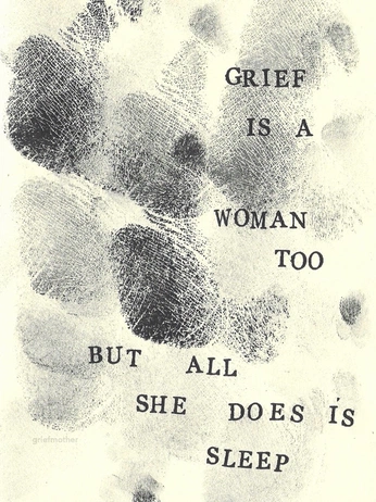 A cover of "Grief" cluster. The owner is kateccoffey. The cluster consists of 2 elements.