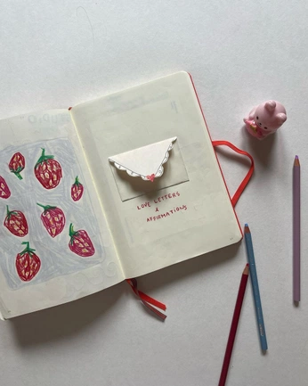 A cover of "Journaling" cluster. The owner is naturesnursee. The cluster consists of 13 elements.