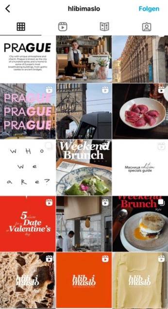 A cover of "Instagram Feeds" cluster. The owner is khaeranatt. The cluster consists of 6 elements.