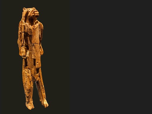 An article "Have You Met The Lion Man? - Google Arts & Culture" added on Oct 06, 2025. May present: löwenmensch ulm, lion-man, ulmer museum, lion, statue.