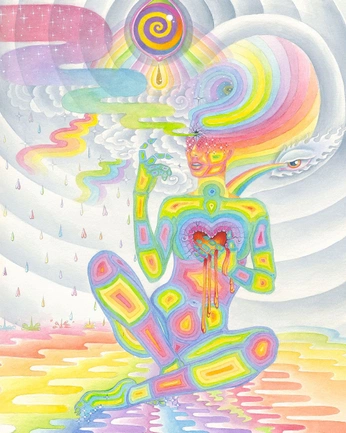 A cover of "Spirituelle resonaz" cluster. The owner is emmy.fee. The cluster consists of 4 elements.