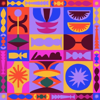 A cover of "Patterns and Design" cluster. The owner is silverf0xii. The cluster consists of 29 elements.