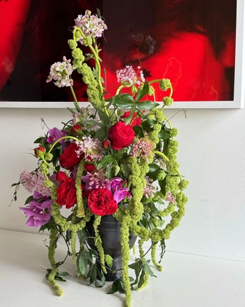 A cover of "Florals" cluster. The owner is linamcd. The cluster consists of 7 elements.