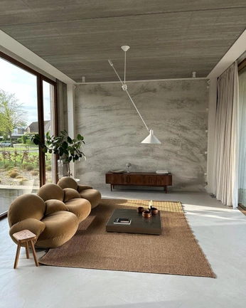 A cover of "INTERIORS" cluster. The owner is zackkravits. The cluster consists of 75 elements.