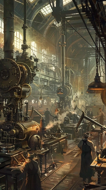 A cover of "Steampunk" cluster. The owner is underthesycamore. The cluster consists of 24 elements.