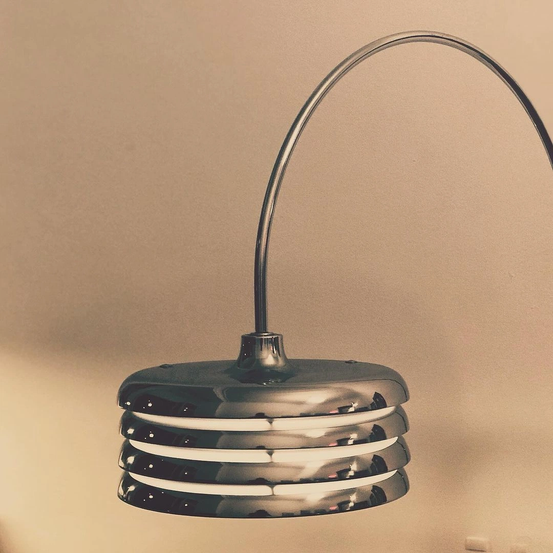 Chrome pendant light fixture home decor